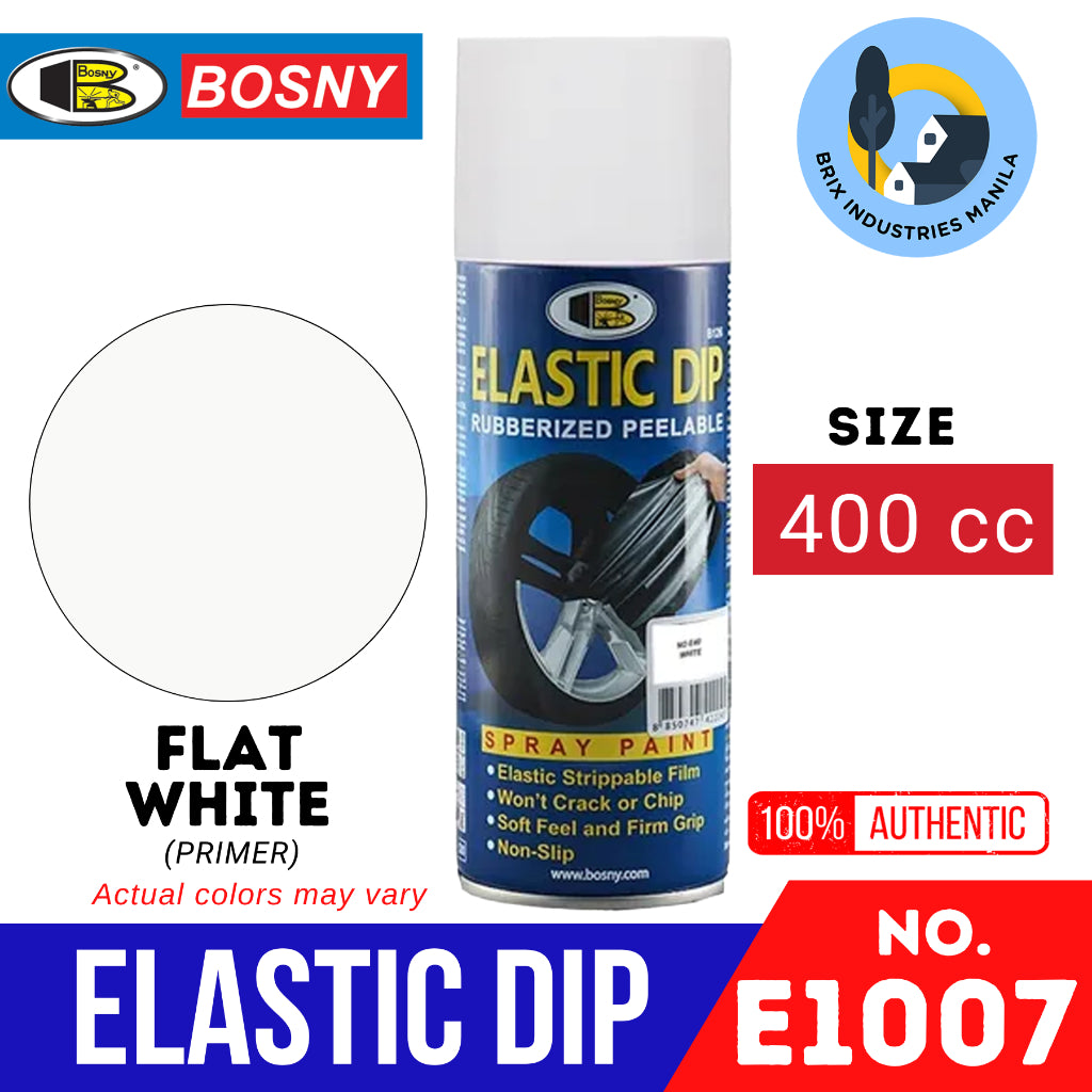 Bosny Elastic Dip Rubberized Peelable Spray Paint Elastidip Won't Crack and Non-Slip