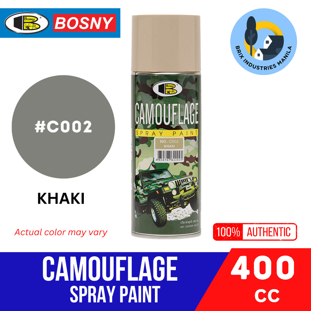 Bosny Dealer "Camouflage" Non-Reflective Nature Color Spray Paints
