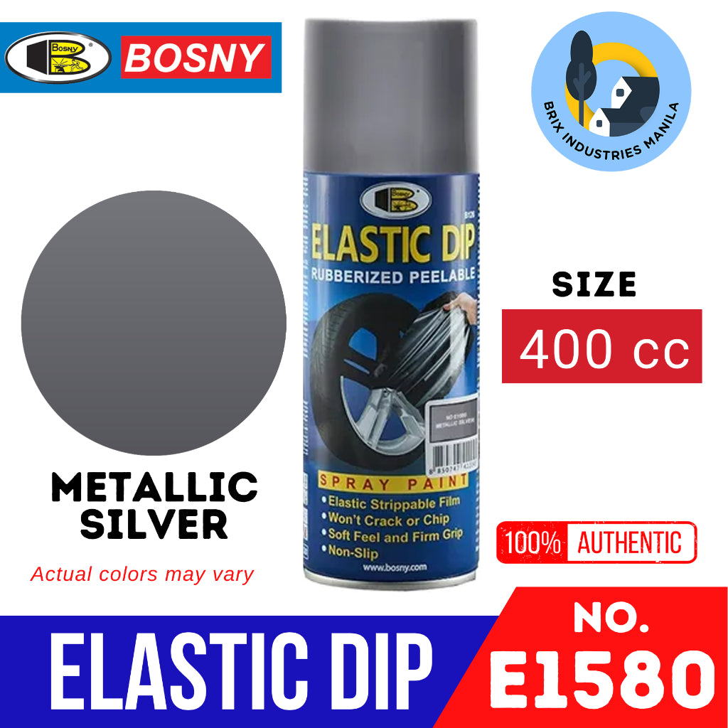 Bosny Elastic Dip Rubberized Peelable Spray Paint Elastidip Won't Crack and Non-Slip