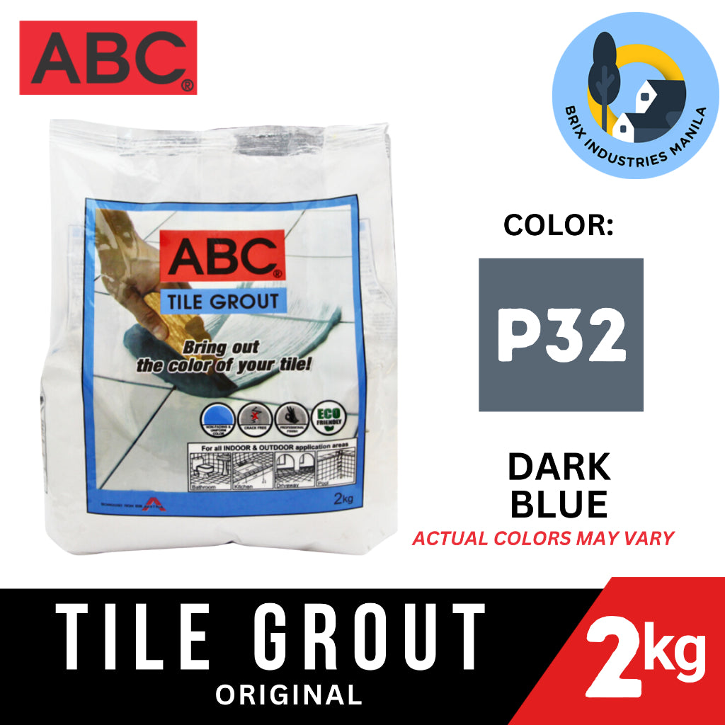 ABC Tile Grout Original 2kg 23 Colors Available Tile Joint Filler < Brix Industries Manila >