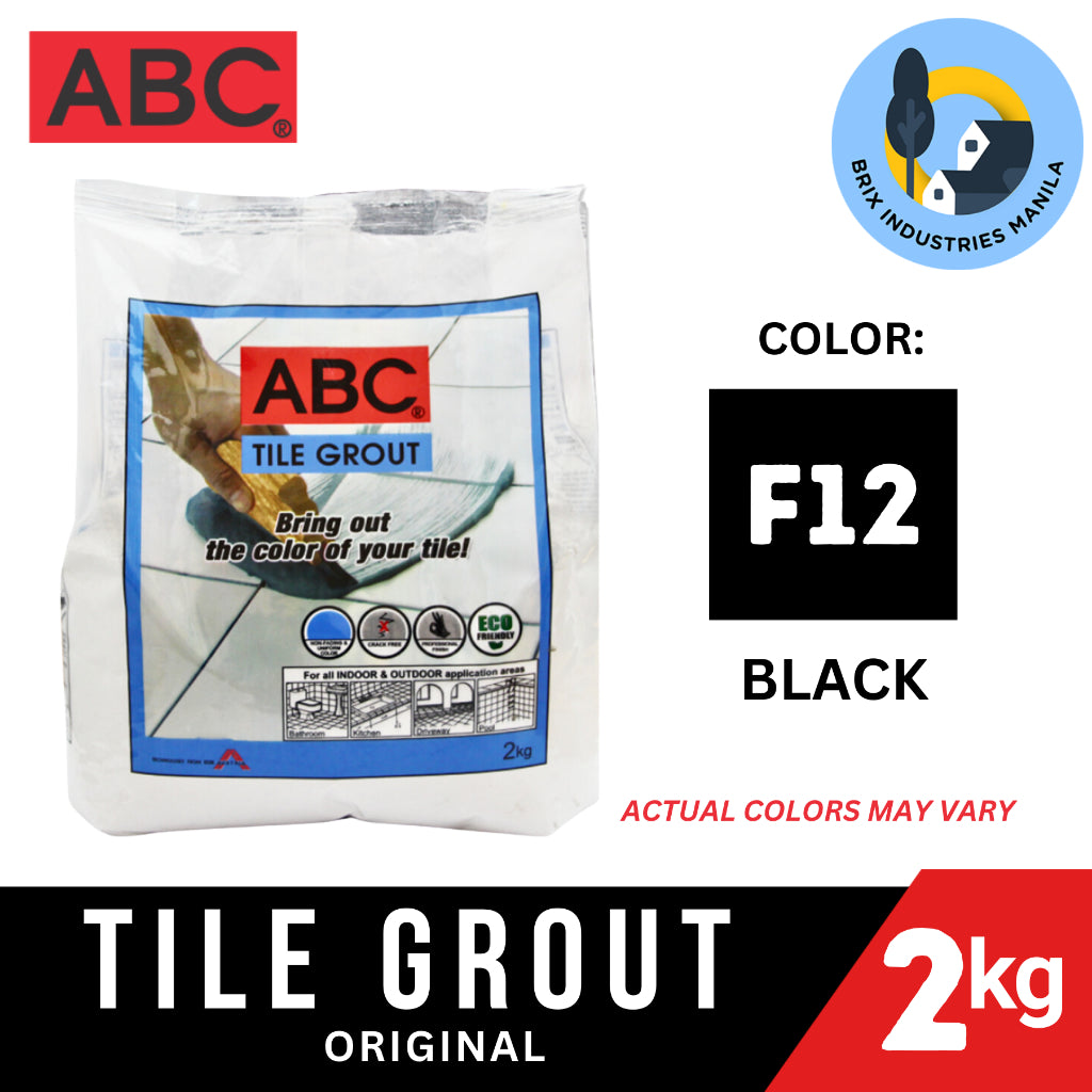 ABC Tile Grout Original 2kg 23 Colors Available Tile Joint Filler < Brix Industries Manila >