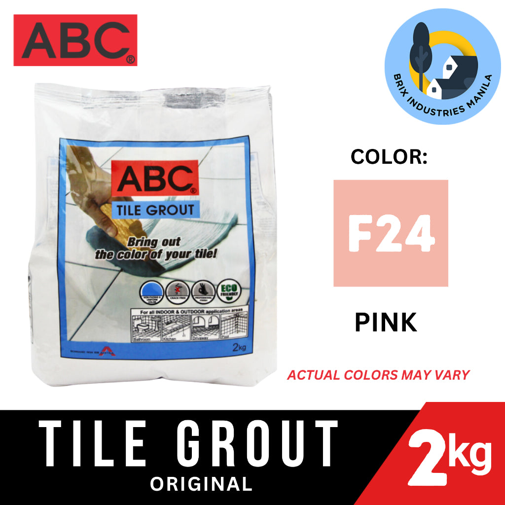 ABC Tile Grout Original 2kg 23 Colors Available Tile Joint Filler < Brix Industries Manila >