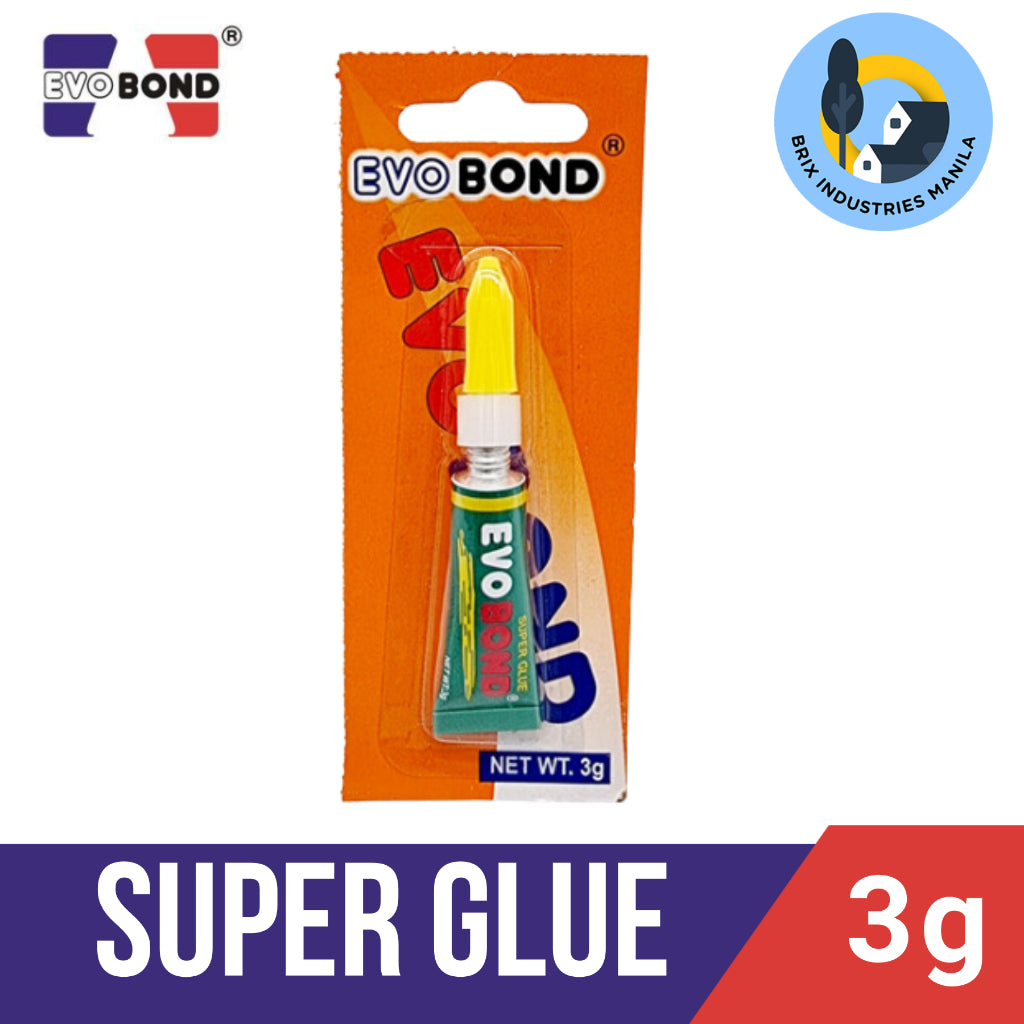 Evobond Super Glue Cyanoacrylate Adhesive 3g 10g or 50g Holds 2 Tons