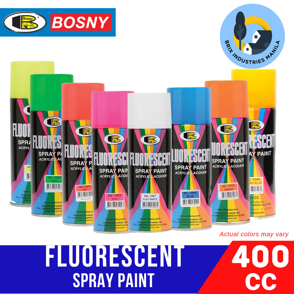 Bosny Dealer "Fluorescent Colors" Acrylic Spray Paint