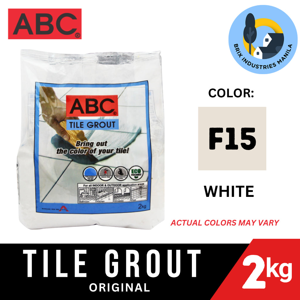ABC Tile Grout Original 2kg 23 Colors Available Tile Joint Filler < Brix Industries Manila >
