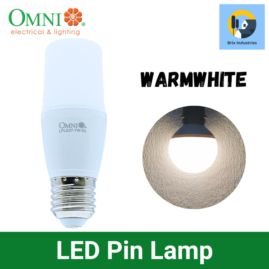 Omni LED Pin Light Daylight or Warm White 7W or 12W Pin Lamp
