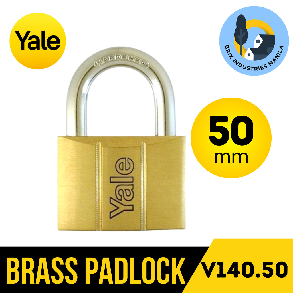 Yale Brass Padlock Heavy Duty 20mm 25mm 30mm 40mm 50mm or 60mm < Brix Industries Manila >