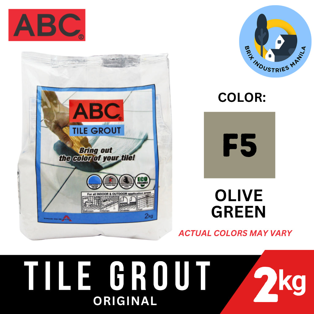 ABC Tile Grout Original 2kg 23 Colors Available Tile Joint Filler < Brix Industries Manila >