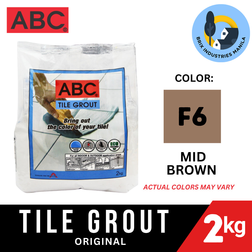 ABC Tile Grout Original 2kg 23 Colors Available Tile Joint Filler < Brix Industries Manila >