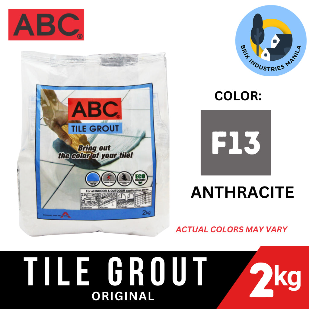 ABC Tile Grout Original 2kg 23 Colors Available Tile Joint Filler < Brix Industries Manila >