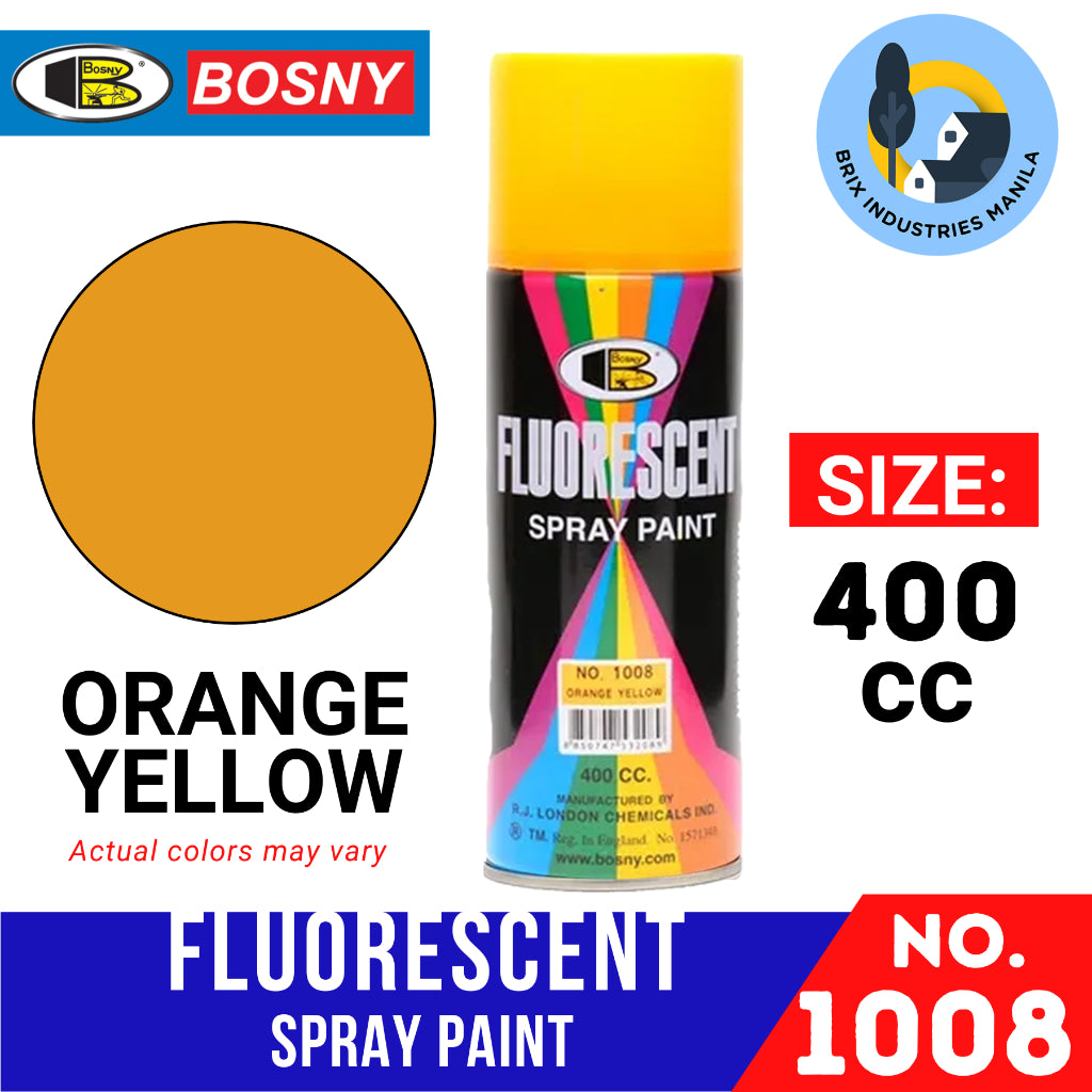 Bosny Dealer "Fluorescent Colors" Acrylic Spray Paint