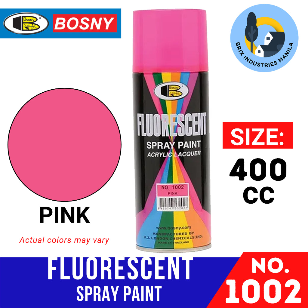 Bosny Dealer "Fluorescent Colors" Acrylic Spray Paint