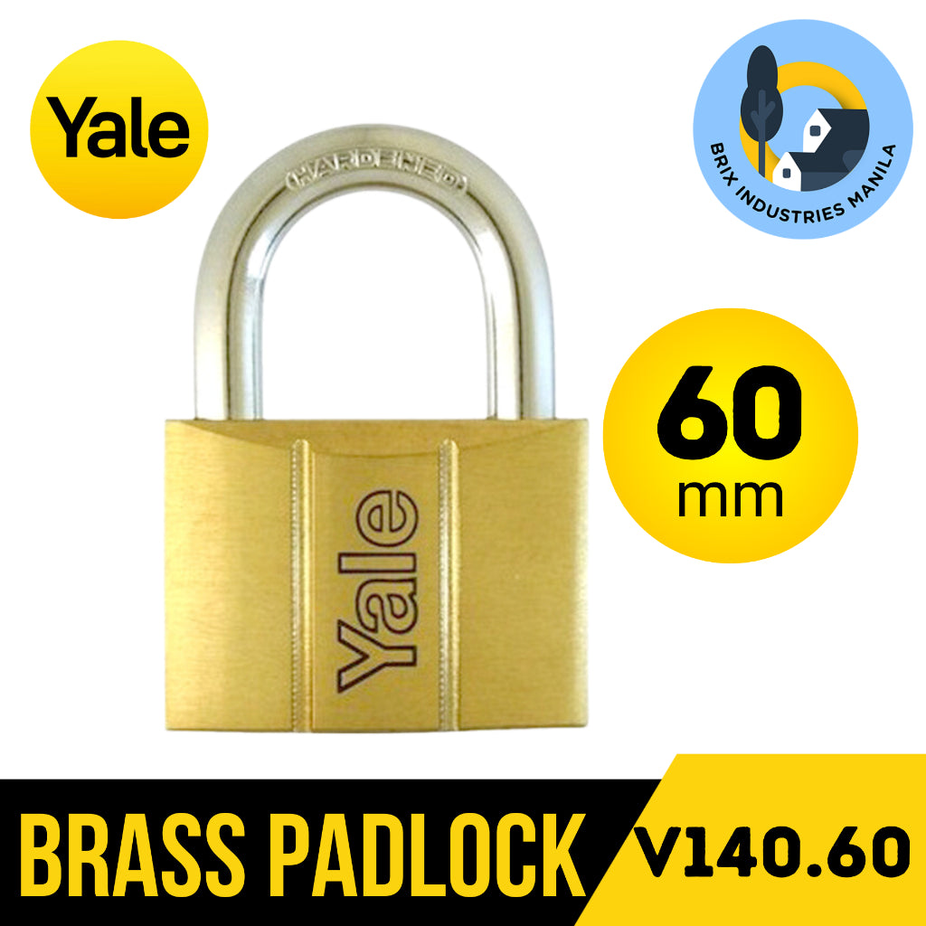 Yale Brass Padlock Heavy Duty 20mm 25mm 30mm 40mm 50mm or 60mm < Brix Industries Manila >