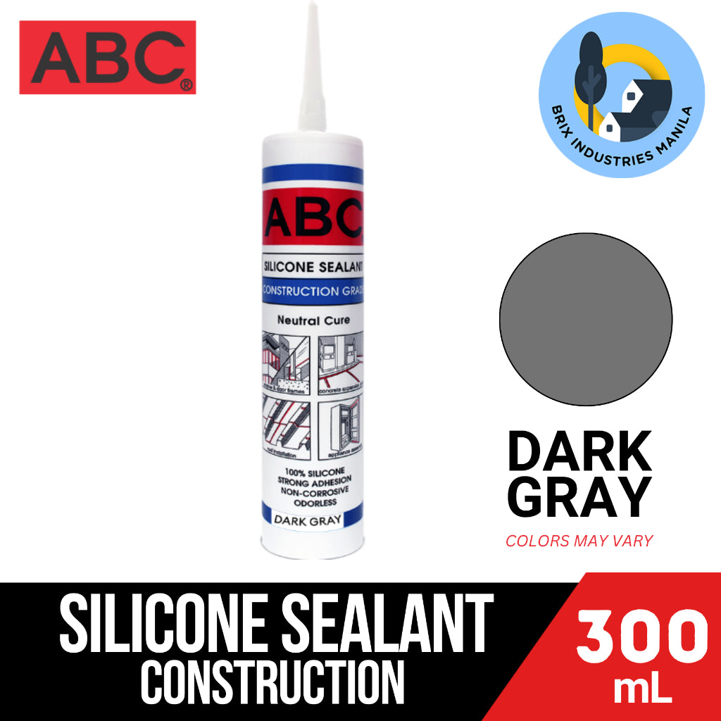 ABC Silicone Sealant Construction Trade Non-Corrosive Odorless and 100% Silicone Strong Adhesion