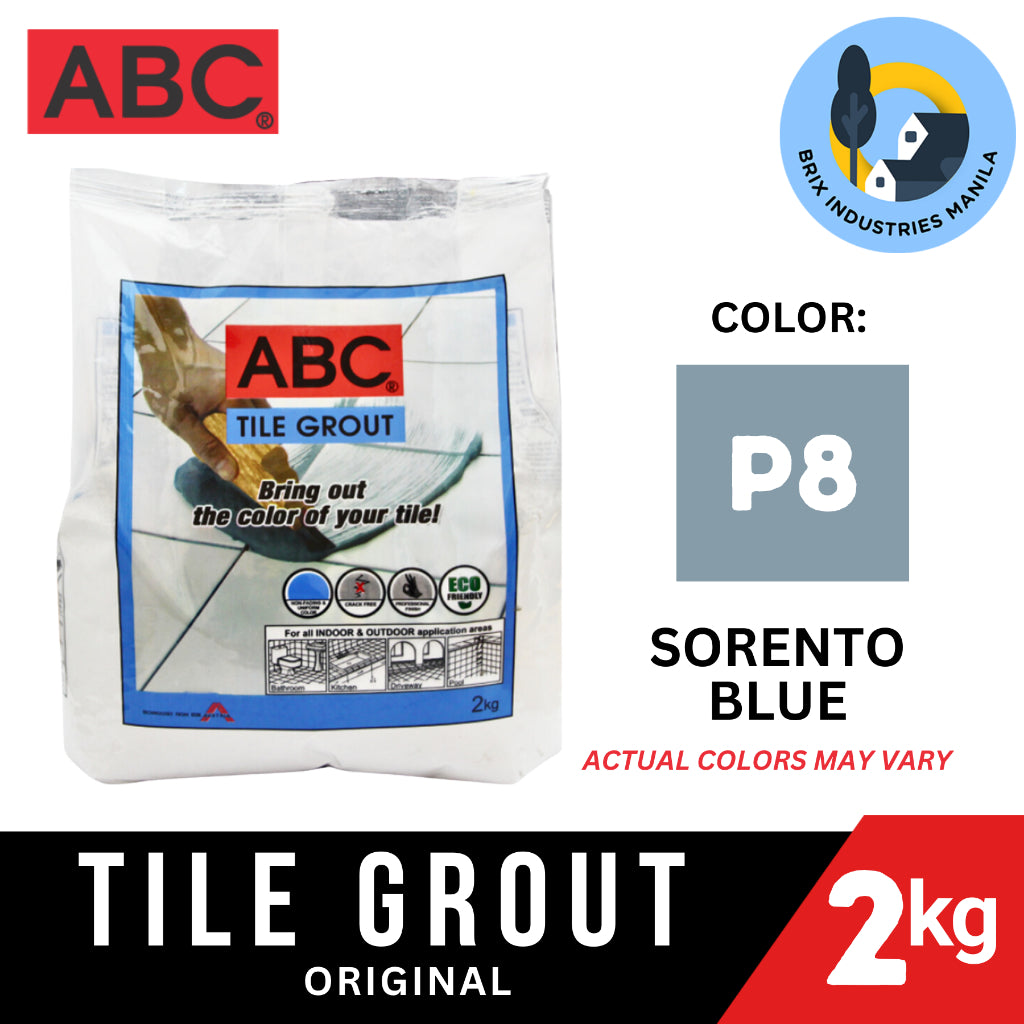 ABC Tile Grout Original 2kg 23 Colors Available Tile Joint Filler < Brix Industries Manila >