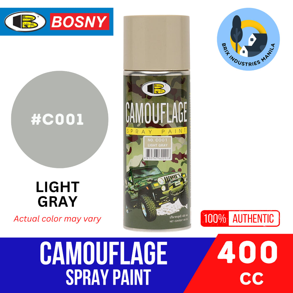 Bosny Dealer "Camouflage" Non-Reflective Nature Color Spray Paints