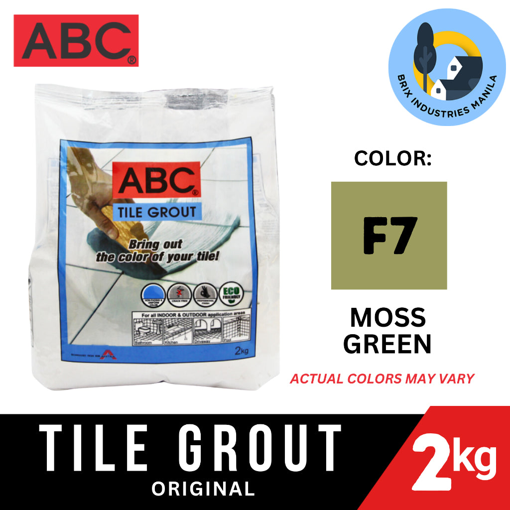 ABC Tile Grout Original 2kg 23 Colors Available Tile Joint Filler < Brix Industries Manila >