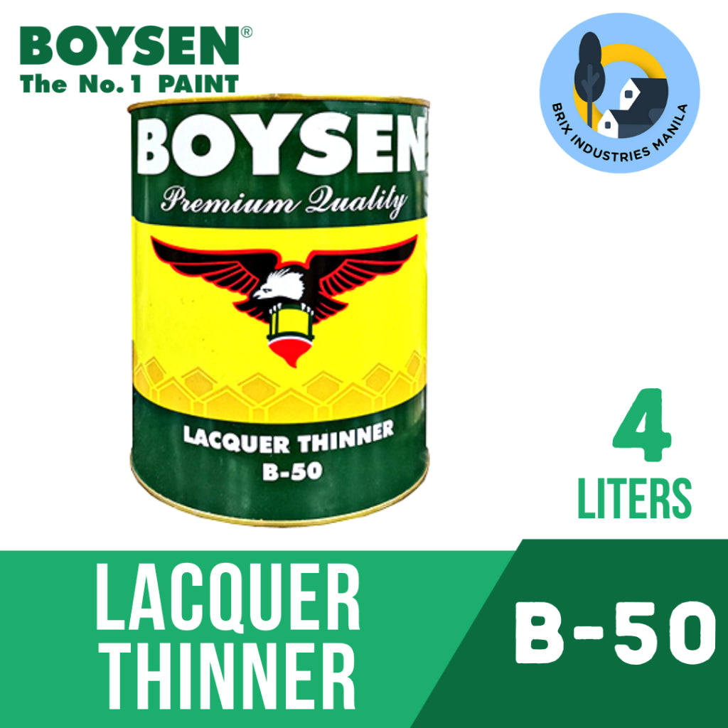 Boysen Lacquer Thinner 4 Liters (Gallon) B-50 Brix Industries Manila