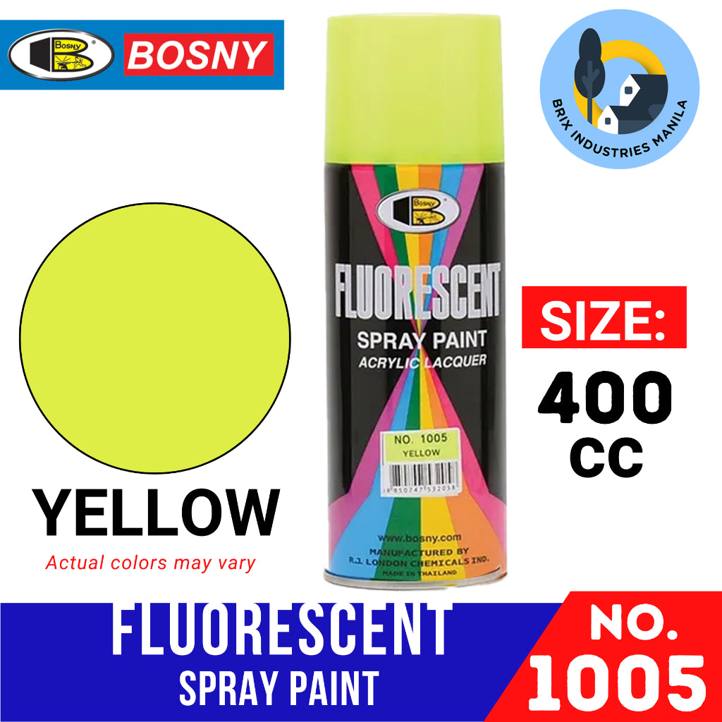 Bosny Dealer "Fluorescent Colors" Acrylic Spray Paint