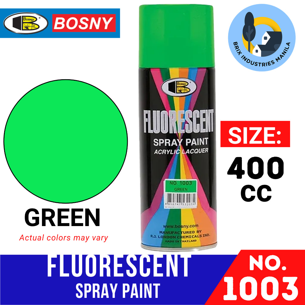 Bosny Dealer "Fluorescent Colors" Acrylic Spray Paint