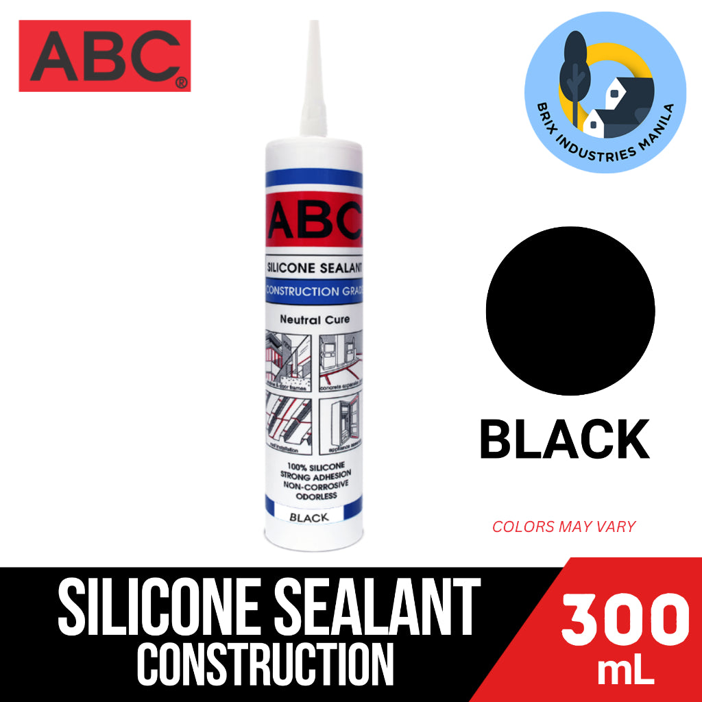 ABC Silicone Sealant Construction Trade Non-Corrosive Odorless and 100% Silicone Strong Adhesion