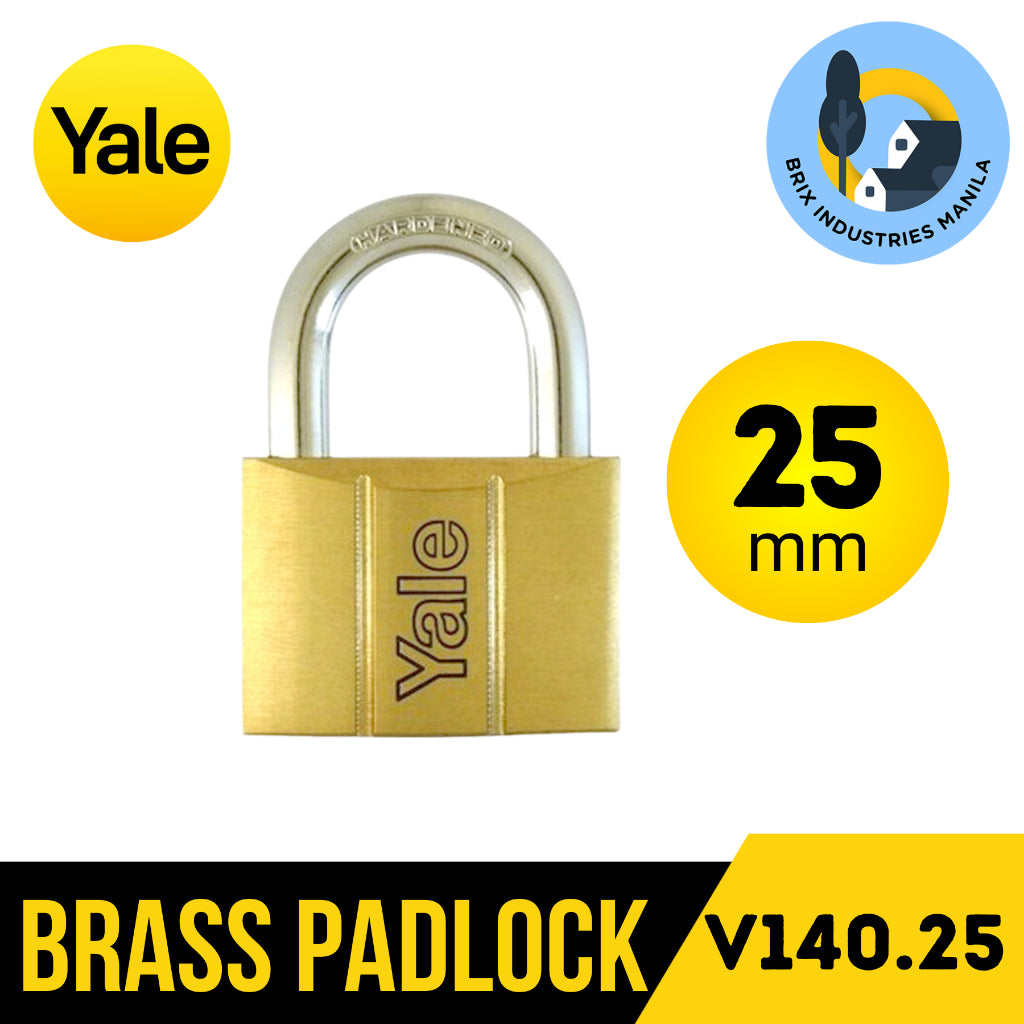 Yale Brass Padlock Heavy Duty 20mm 25mm 30mm 40mm 50mm or 60mm < Brix Industries Manila >