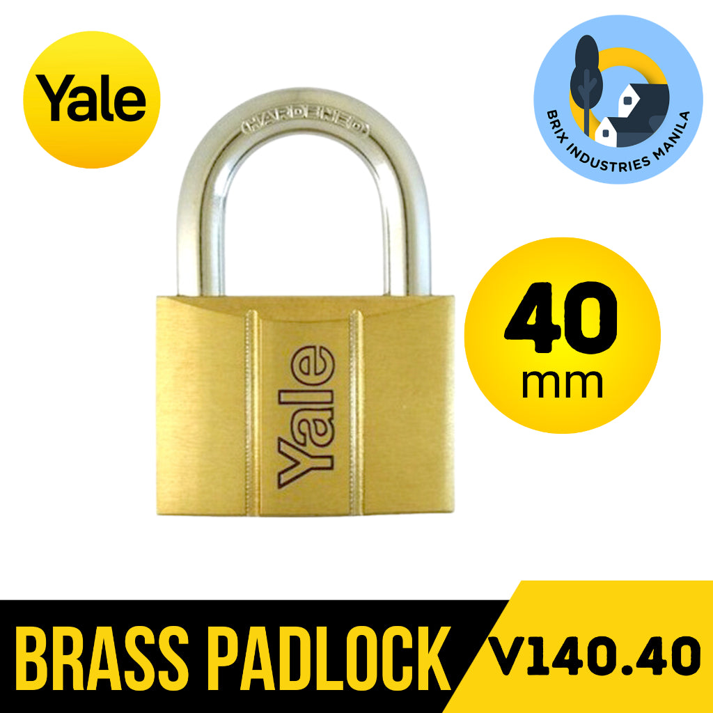 Yale Brass Padlock Heavy Duty 20mm 25mm 30mm 40mm 50mm or 60mm < Brix Industries Manila >