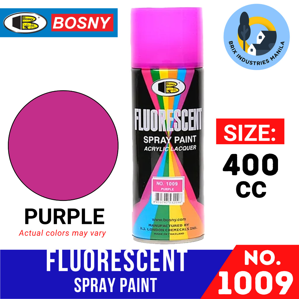 Bosny Dealer "Fluorescent Colors" Acrylic Spray Paint